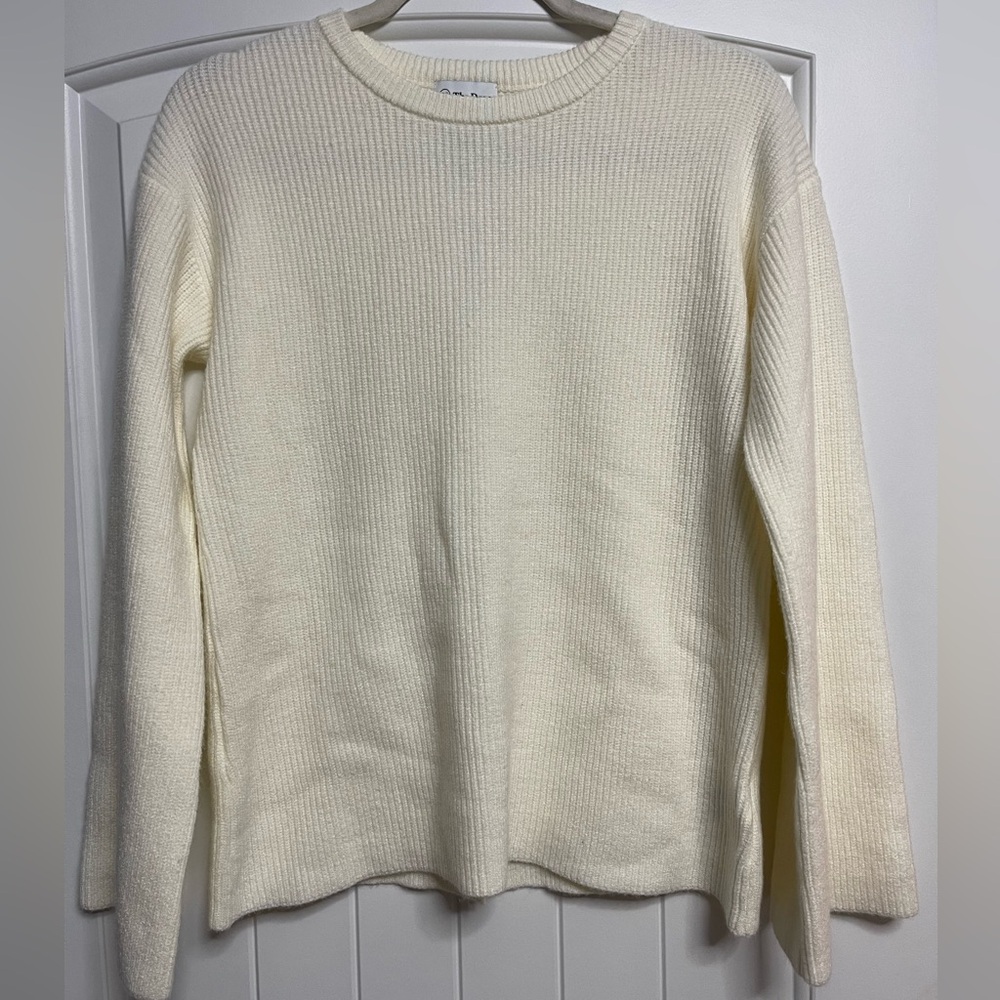 The Drop Cream Crew Neck Sweater